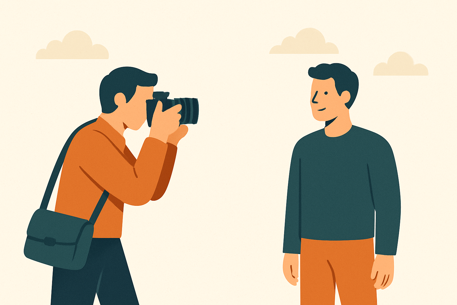 Vi fotograferar personal